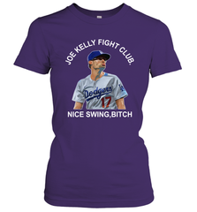 Joe Kelly Fight Club Nice Swing Bitch Womens T-Shirt Womens T-Shirt - globaltrendtees