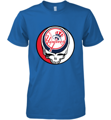 New York Yankees Grateful Dead Baseball Steal Your Face MLB Men's Premium T-Shirt Men's Premium T-Shirt - globaltrendtees
