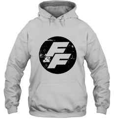 Fast and Furious Distressed Circle Logo Hooded Sweatshirt