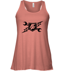 Fast & Furious Racing Shield Motif Women's Tank Top Women's Tank Top - globaltrendtees