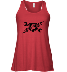 Fast & Furious Racing Shield Motif Women's Tank Top Women's Tank Top - globaltrendtees