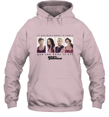 Fast & Furious You Can Have It All Group Shot Panels Black Hooded Sweatshirt Hooded Sweatshirt - globaltrendtees