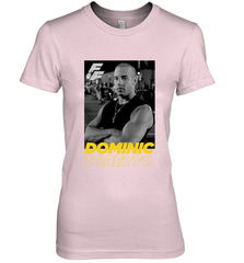 Fast & Furious Dominic Toretto Dom Portrait Logo Women's Premium T-Shirt Women's Premium T-Shirt - globaltrendtees
