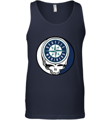 Seattle Mariners Grateful Dead Baseball Steal Your Face MLB Men's Tank Top Men's Tank Top - globaltrendtees