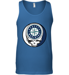 Seattle Mariners Grateful Dead Baseball Steal Your Face MLB Men's Tank Top Men's Tank Top - globaltrendtees