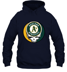 Oakland Athletics Grateful Dead Baseball Steal Your Face MLB Hooded Sweatshirt Hooded Sweatshirt - globaltrendtees