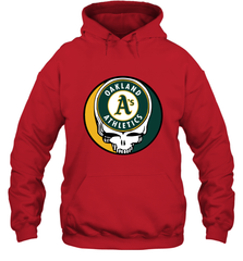 Oakland Athletics Grateful Dead Baseball Steal Your Face MLB Hooded Sweatshirt Hooded Sweatshirt - globaltrendtees