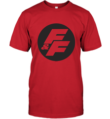 Fast & Furious Negative Space Circle Logo Men's T-Shirt Men's T-Shirt - globaltrendtees