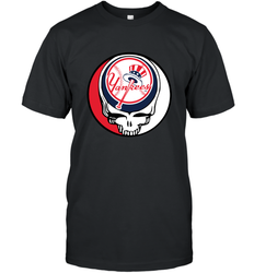 New York Yankees Grateful Dead Baseball Steal Your Face MLB Men's T-Shirt