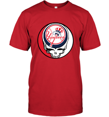 New York Yankees Grateful Dead Baseball Steal Your Face MLB Men's T-Shirt Men's T-Shirt - globaltrendtees