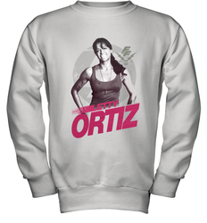 Fast & Furious Letty Ortiz Smiling Portrait Youth Crewneck Sweatshirt