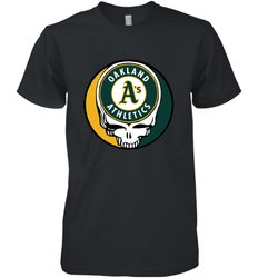 Oakland Athletics Grateful Dead Baseball Steal Your Face MLB Men's Premium T-Shirt