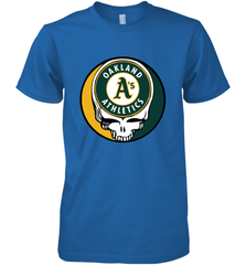 Oakland Athletics Grateful Dead Baseball Steal Your Face MLB Men's Premium T-Shirt Men's Premium T-Shirt - globaltrendtees