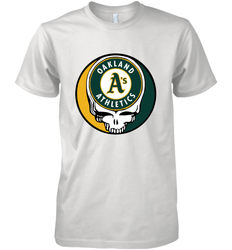 Oakland Athletics Grateful Dead Baseball Steal Your Face MLB Men's Premium T-Shirt