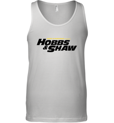 Fast & Furious Hobbs & Shaw Yellow And Black Movie Logo Men's Tank Top