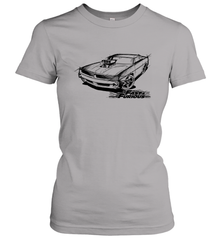 Fast & Furious Dom's Charger with Engine Women's T-Shirt Women's T-Shirt - globaltrendtees