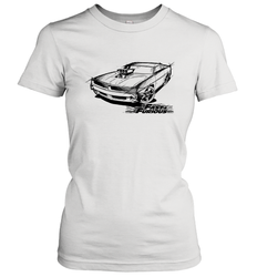 Fast & Furious Dom's Charger with Engine Women's T-Shirt