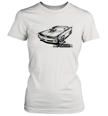 Fast & Furious Dom's Charger with Engine Women's T-Shirt Women's T-Shirt - globaltrendtees
