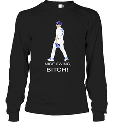 Joe Kelly Nice Swing Bitch Fight Club Adult Long Sleeve T-Shirt