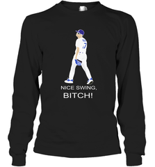 Joe Kelly Nice Swing Bitch Fight Club Adult Long Sleeve T-Shirt Adult Long Sleeve T-Shirt - globaltrendtees