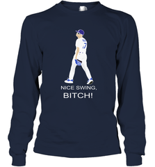 Joe Kelly Nice Swing Bitch Fight Club Adult Long Sleeve T-Shirt Adult Long Sleeve T-Shirt - globaltrendtees