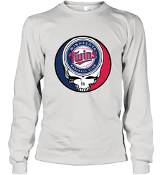 Minnesota Twins Grateful Dead Baseball Steal Your Face MLB Long Sleeve T-Shirt
