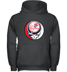 New York Yankees Grateful Dead Baseball Steal Your Face MLB Youth Hooded Sweatshirt