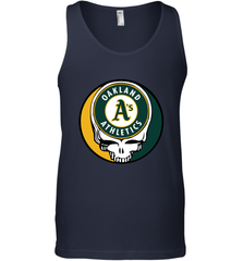 Oakland Athletics Grateful Dead Baseball Steal Your Face MLB Men's Tank Top Men's Tank Top - globaltrendtees