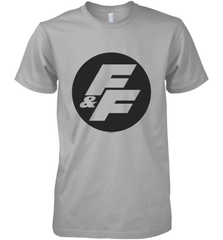Fast & Furious Negative Space Circle Logo Men's Premium T-Shirt Men's Premium T-Shirt - globaltrendtees