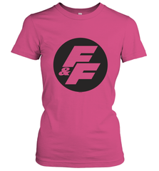 Fast & Furious Negative Space Circle Logo Women's T-Shirt Women's T-Shirt - globaltrendtees