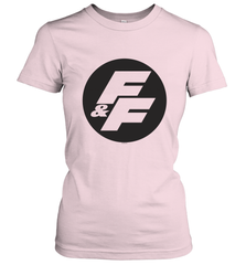 Fast & Furious Negative Space Circle Logo Women's T-Shirt Women's T-Shirt - globaltrendtees