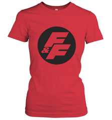 Fast & Furious Negative Space Circle Logo Women's T-Shirt Women's T-Shirt - globaltrendtees