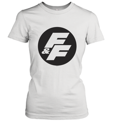 Fast & Furious Negative Space Circle Logo Women's T-Shirt Women's T-Shirt - globaltrendtees