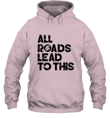 Fast & Furious Logo All Roads Lead To This Hooded Sweatshirt Hooded Sweatshirt - globaltrendtees