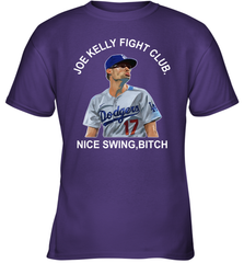 Joe Kelly Fight Club Nice Swing Bitch Youth T-Shirt Youth T-Shirt - globaltrendtees