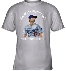 Joe Kelly Fight Club Nice Swing Bitch Youth T-Shirt Youth T-Shirt - globaltrendtees