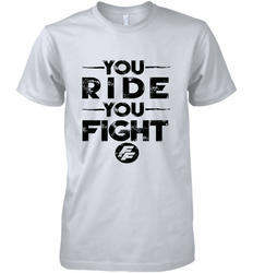 Fast & Furious You Ride You Fight Word Stack Men's Premium T-Shirt