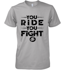 Fast & Furious You Ride You Fight Word Stack Men's Premium T-Shirt Men's Premium T-Shirt - globaltrendtees