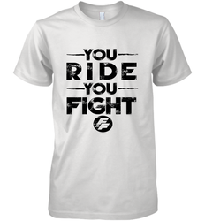 Fast & Furious You Ride You Fight Word Stack Men's Premium T-Shirt