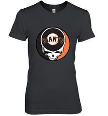 San Francisco Giants Grateful Dead Baseball Steal Your Face MLB Women's Premium T-Shirt Women's Premium T-Shirt - globaltrendtees