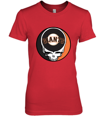 San Francisco Giants Grateful Dead Baseball Steal Your Face MLB Women's Premium T-Shirt Women's Premium T-Shirt - globaltrendtees