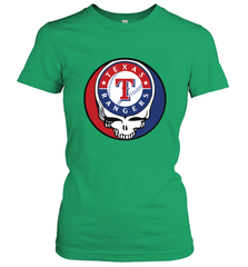 Texas Rangers Grateful Dead Baseball Steal Your Face MLB Women's T-Shirt Women's T-Shirt - globaltrendtees