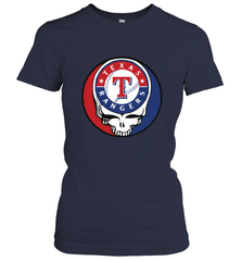 Texas Rangers Grateful Dead Baseball Steal Your Face MLB Women's T-Shirt Women's T-Shirt - globaltrendtees