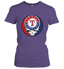 Texas Rangers Grateful Dead Baseball Steal Your Face MLB Women's T-Shirt Women's T-Shirt - globaltrendtees