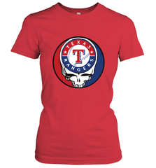 Texas Rangers Grateful Dead Baseball Steal Your Face MLB Women's T-Shirt Women's T-Shirt - globaltrendtees