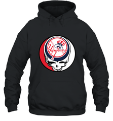 New York Yankees Grateful Dead Baseball Steal Your Face MLB Hooded Sweatshirt Hooded Sweatshirt - globaltrendtees