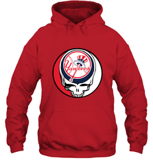 New York Yankees Grateful Dead Baseball Steal Your Face MLB Hooded Sweatshirt Hooded Sweatshirt - globaltrendtees