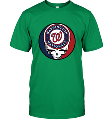 Washington Nationals Grateful Dead Baseball Steal Your Face MLB Men's T-Shirt Men's T-Shirt - globaltrendtees