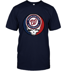 Washington Nationals Grateful Dead Baseball Steal Your Face MLB Men's T-Shirt Men's T-Shirt - globaltrendtees