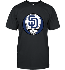 San Diego Padres Grateful Dead Baseball Steal Your Face MLB Men's T-Shirt Men's T-Shirt - globaltrendtees